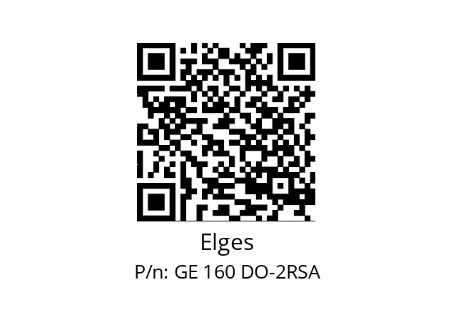   Elges GE 160 DO-2RSA