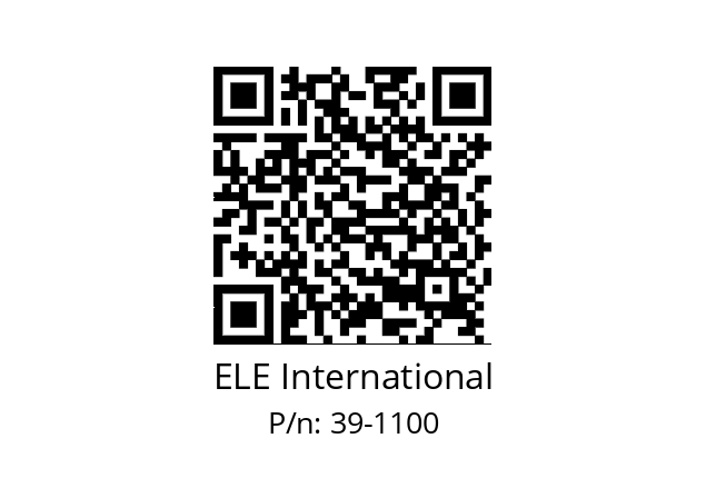   ELE International 39-1100