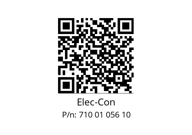   Elec-Con 710 01 056 10