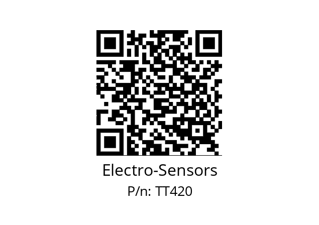   Electro-Sensors TT420