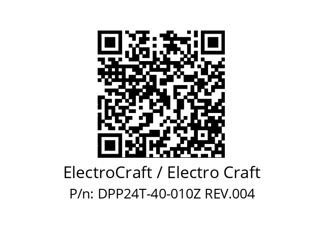   ElectroCraft / Electro Craft DPP24T-40-010Z REV.004