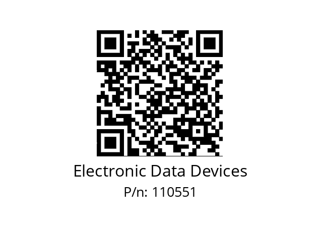   Electronic Data Devices 110551