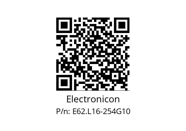   Electronicon E62.L16-254G10