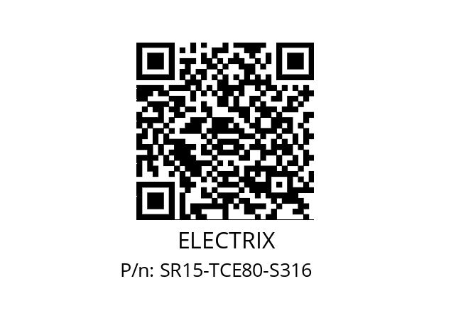   ELECTRIX SR15-TCE80-S316    