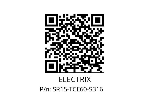   ELECTRIX SR15-TCE60-S316    