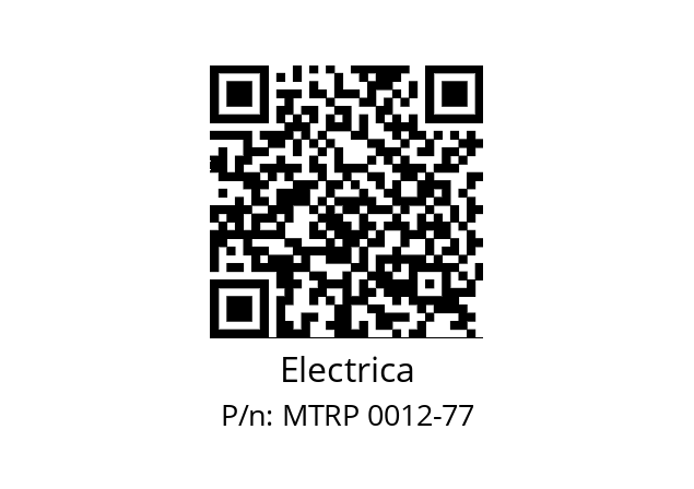   Electrica MTRP 0012-77