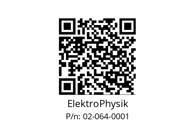   ElektroPhysik 02-064-0001