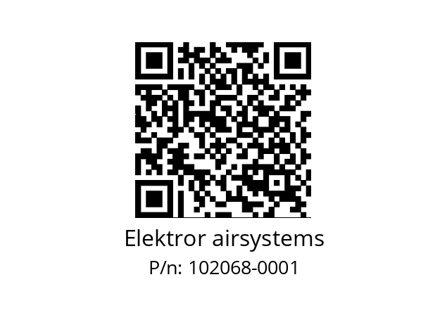   Elektror airsystems 102068-0001