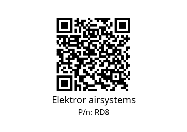   Elektror airsystems RD8