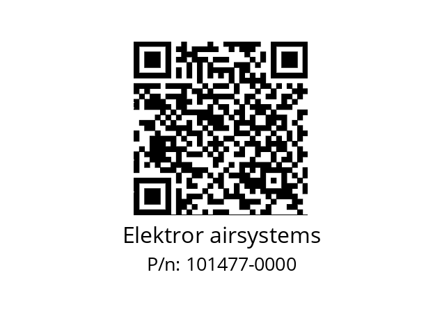   Elektror airsystems 101477-0000