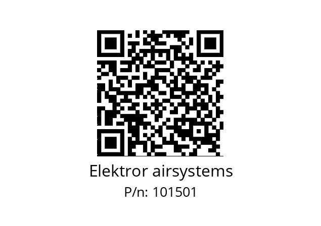   Elektror airsystems 101501