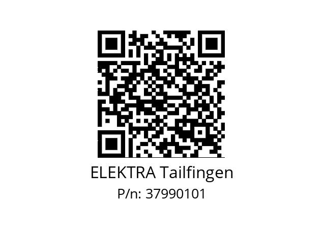   ELEKTRA Tailfingen 37990101