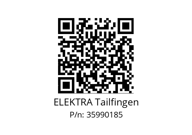   ELEKTRA Tailfingen 35990185