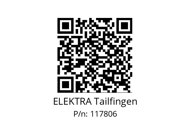   ELEKTRA Tailfingen 117806