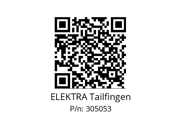   ELEKTRA Tailfingen 305053