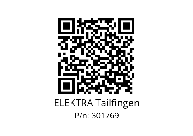   ELEKTRA Tailfingen 301769