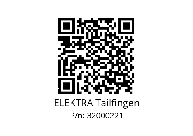   ELEKTRA Tailfingen 32000221