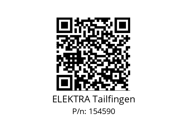   ELEKTRA Tailfingen 154590