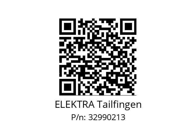   ELEKTRA Tailfingen 32990213