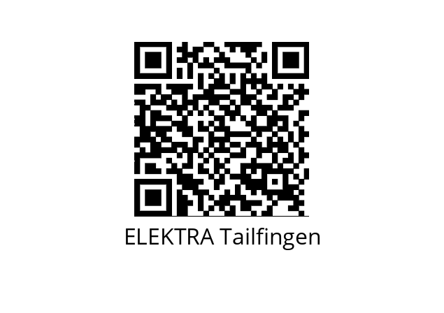  152010 ELEKTRA Tailfingen 