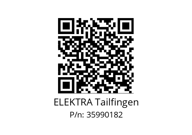   ELEKTRA Tailfingen 35990182