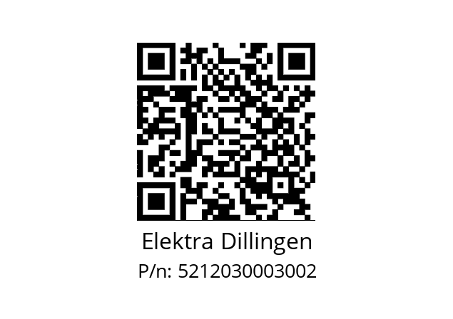   Elektra Dillingen 5212030003002