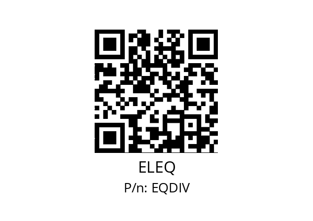   ELEQ EQDIV