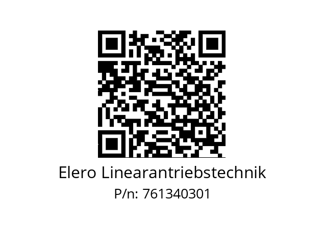   Elero Linearantriebstechnik 761340301