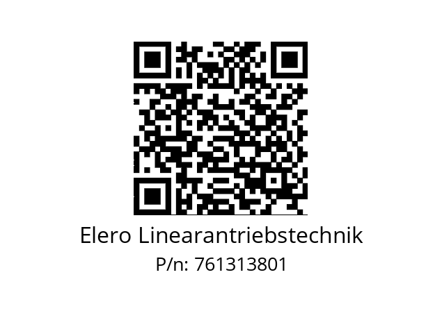   Elero Linearantriebstechnik 761313801