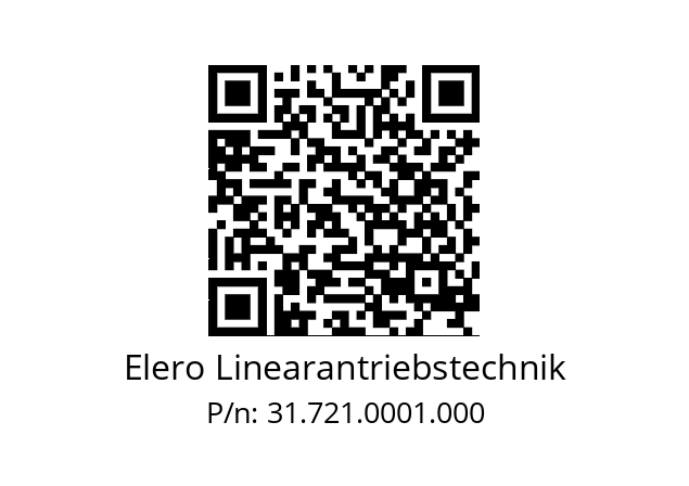   Elero Linearantriebstechnik 31.721.0001.000