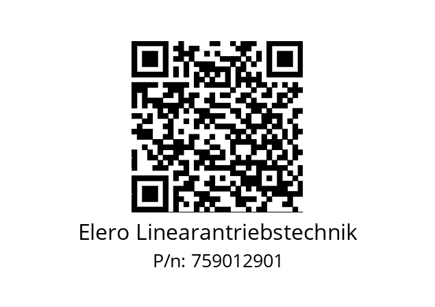   Elero Linearantriebstechnik 759012901