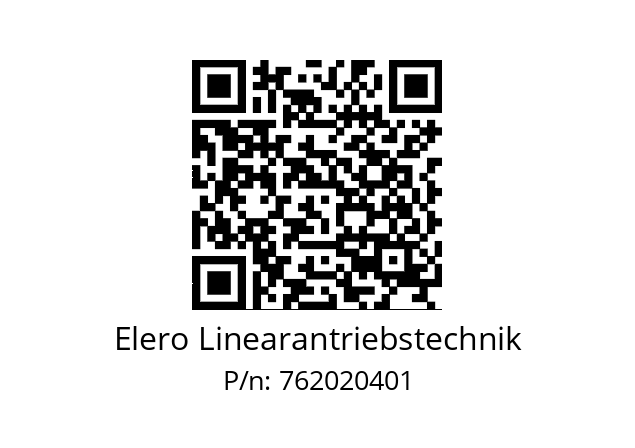   Elero Linearantriebstechnik 762020401