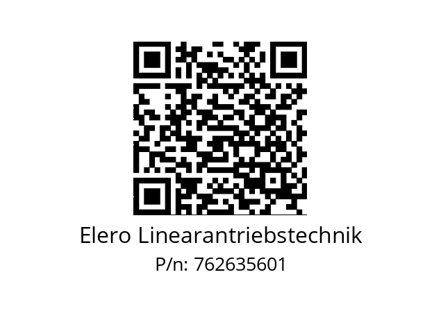   Elero Linearantriebstechnik 762635601