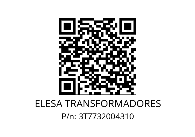   ELESA TRANSFORMADORES 3T7732004310