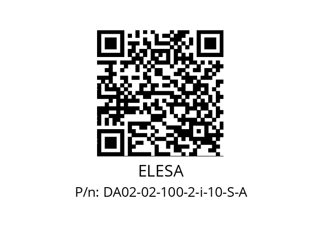   ELESA DA02-02-100-2-i-10-S-A