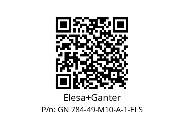   Elesa+Ganter GN 784-49-M10-A-1-ELS