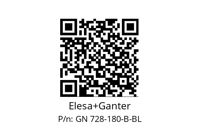   Elesa+Ganter GN 728-180-B-BL