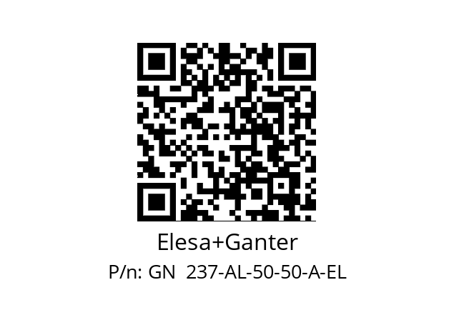   Elesa+Ganter GN  237-AL-50-50-A-EL