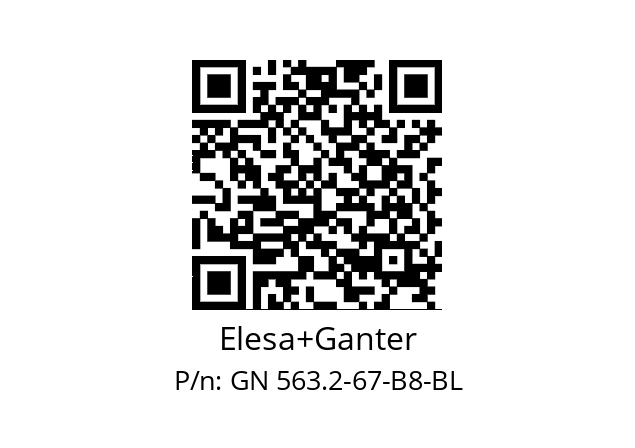   Elesa+Ganter GN 563.2-67-B8-BL