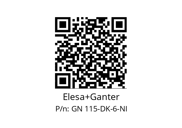   Elesa+Ganter GN 115-DK-6-NI