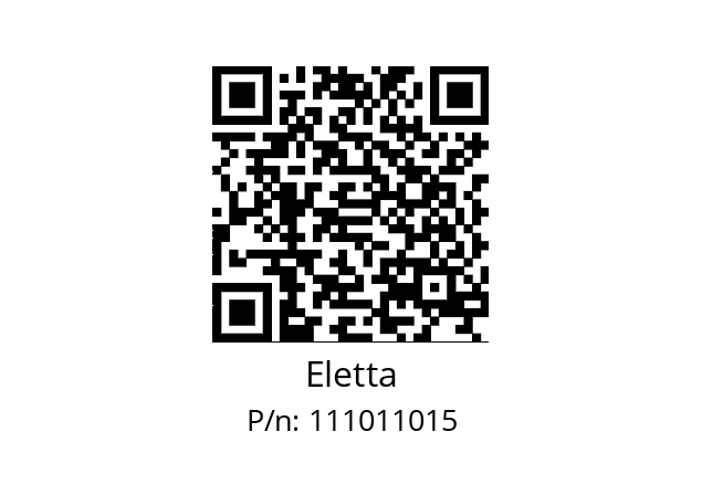   Eletta 111011015