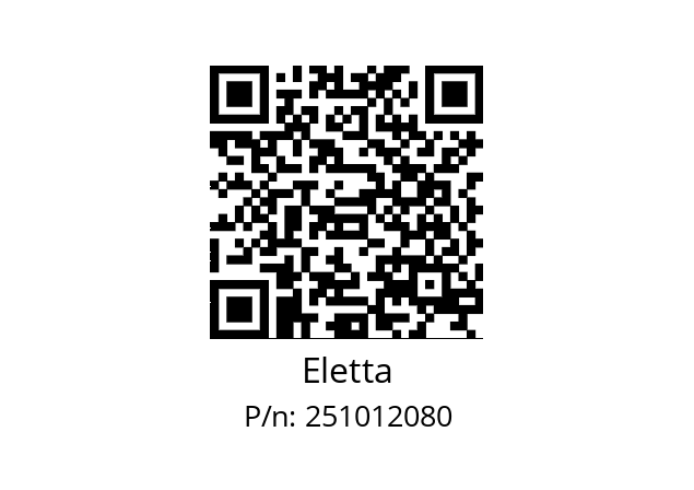   Eletta 251012080