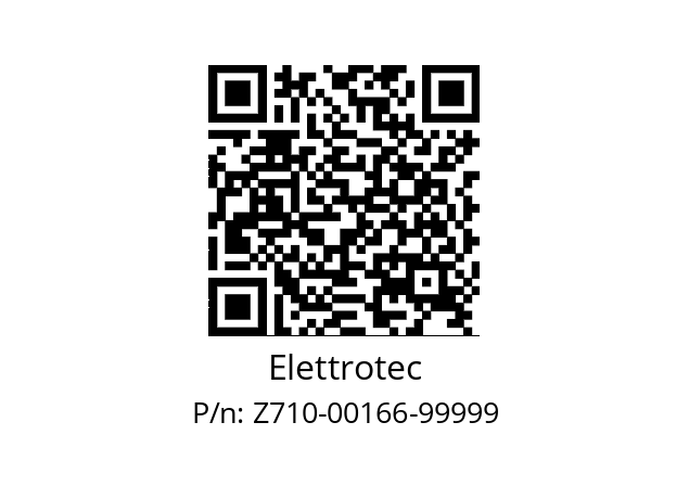   Elettrotec Z710-00166-99999