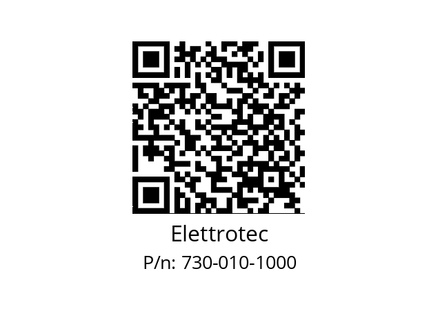   Elettrotec 730-010-1000