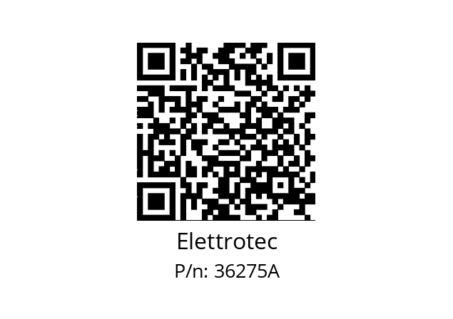   Elettrotec 36275A