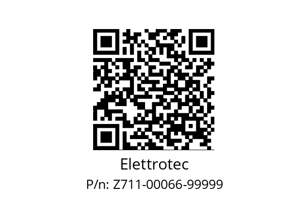   Elettrotec Z711-00066-99999