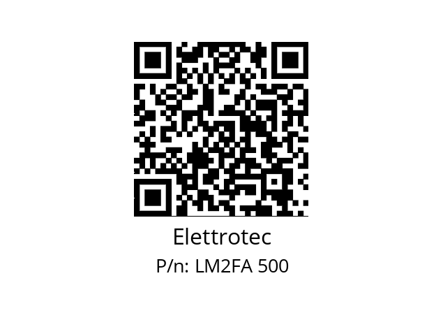   Elettrotec LM2FA 500