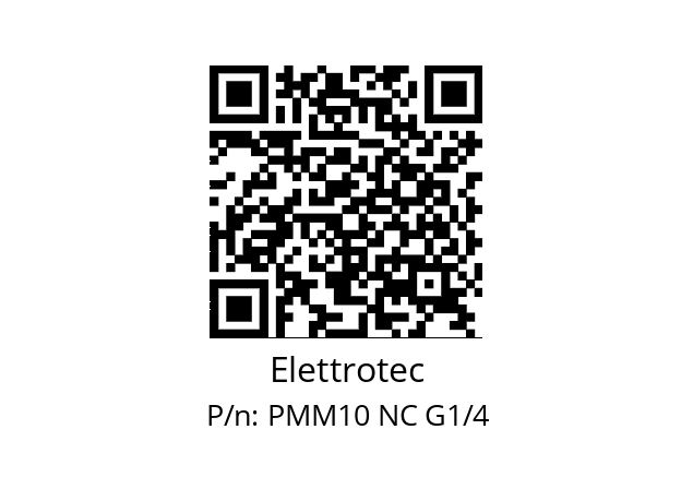   Elettrotec PMM10 NC G1/4