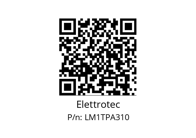   Elettrotec LM1TPA310