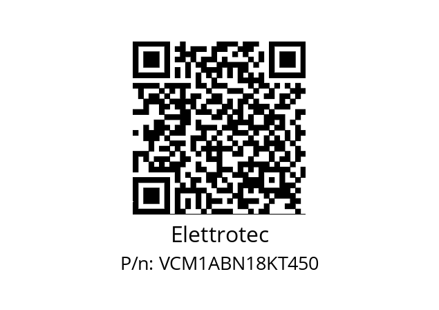   Elettrotec VCM1ABN18KT450